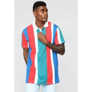 FASHION NOVA - The Old Skool Short Sleeve Polo